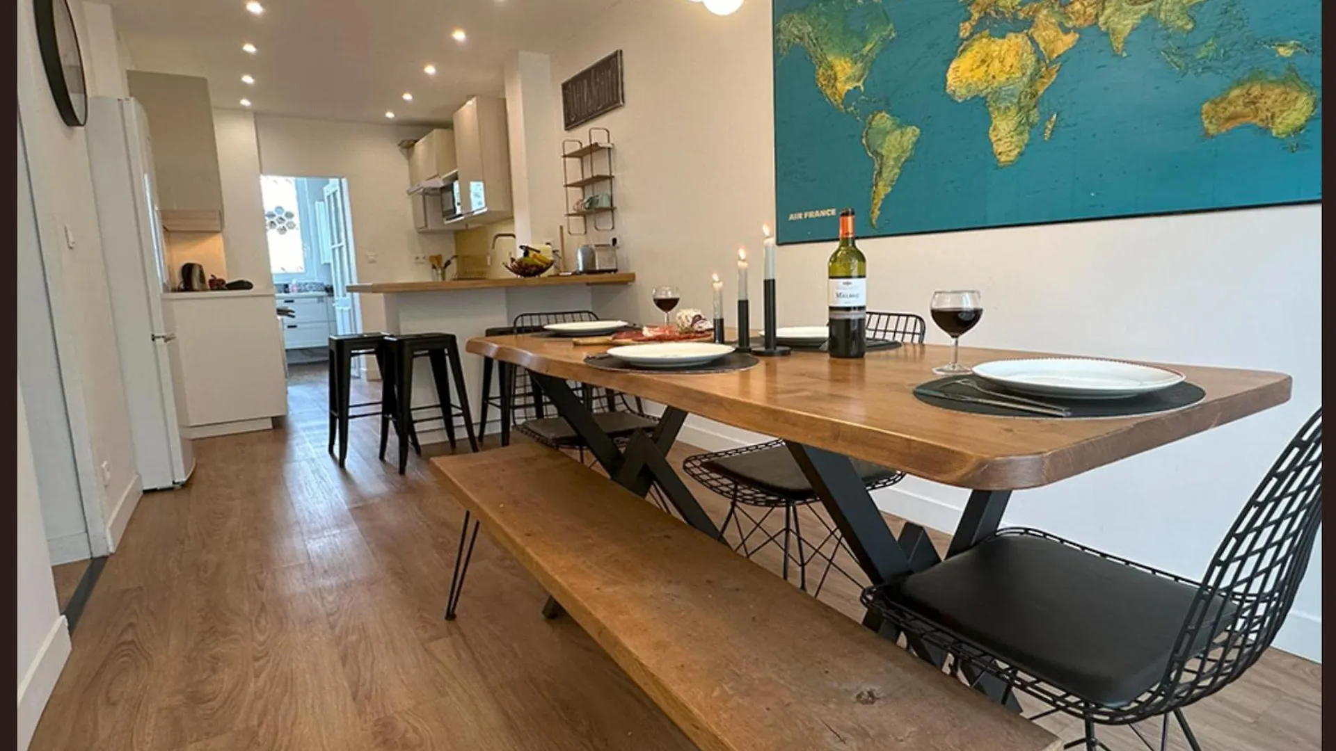 公寓 Appartement Elegant Central - Parking Inclus 马诺斯克